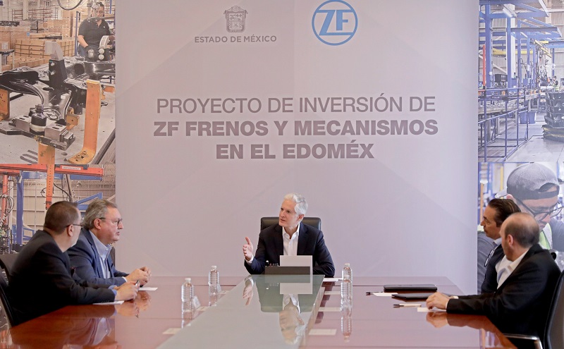ZF Group anuncia inversión por 39.6 mde para incrementar su manufactura avanzada en Toluca