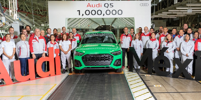 Audi llega al millón de autos producidos en México
