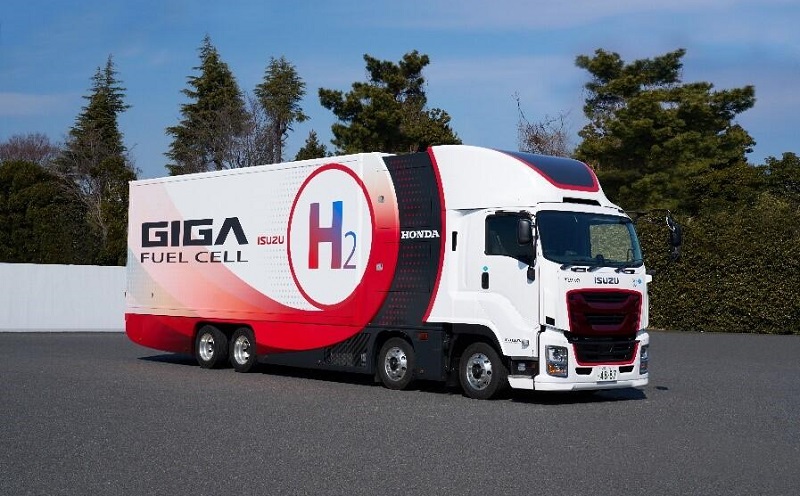 Isuzu elige a Honda como socio para desarrollar el sistema de celdas de combustible para los camiones de trabajo pesado