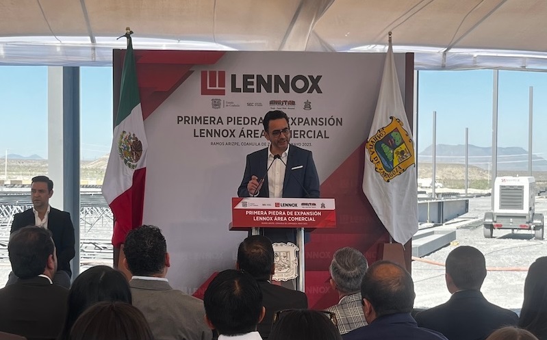 Lennox instalará en Coahuila su primera planta comercial en México