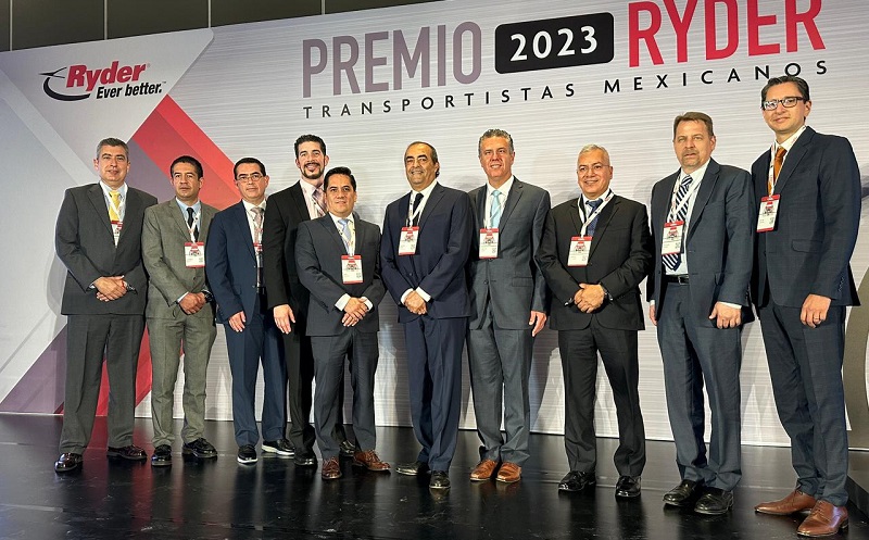 Ryder México premia a sus transportistas por su eficiencia y calidad de servicio