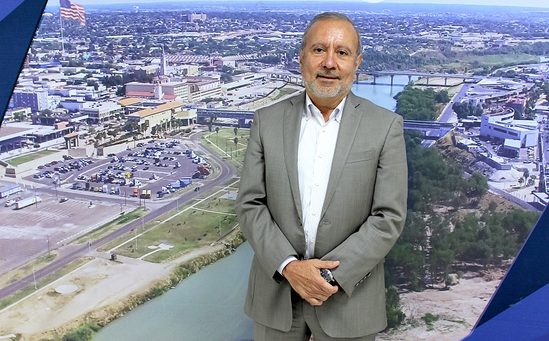 Mario Palos Garza, empresario y presidente del Clúster Logístico y de Cadenas de Suministro en Tamaulipas