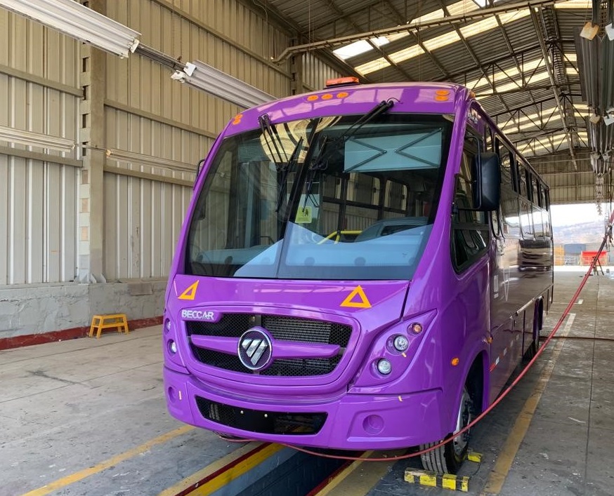 FOTON y BECCAR proveerán autobuses para el transporte público de la CDMX
