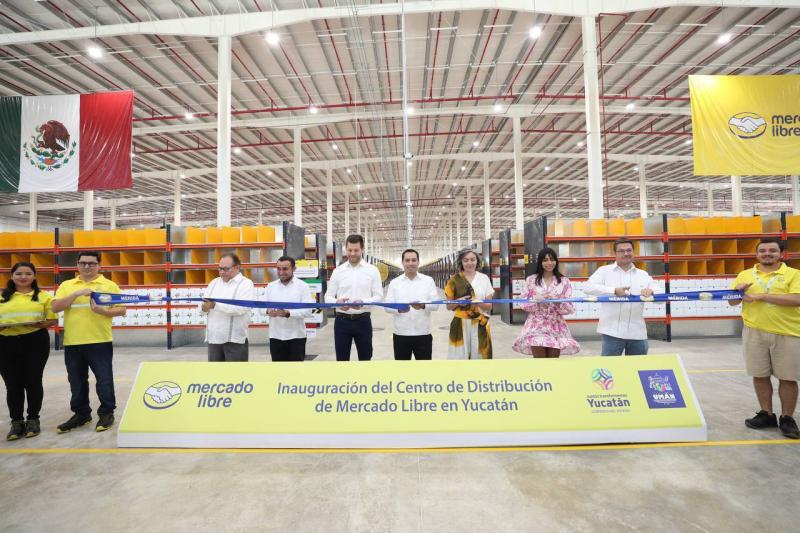 Mercado Libre en Umán, Yucatán, que atenderá las entregas de más de 3,000 vendedores