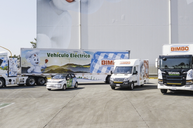Grupo Bimbo duplicará su flotilla de vehículos eléctricos en México