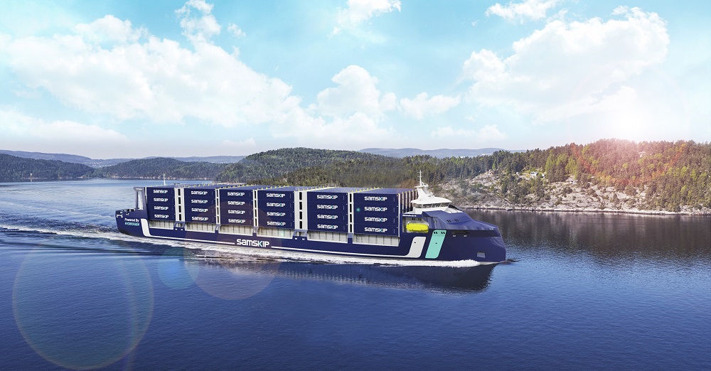 ABB impulsará los nuevos buques portacontenedores propulsados por hidrógeno de Samskip