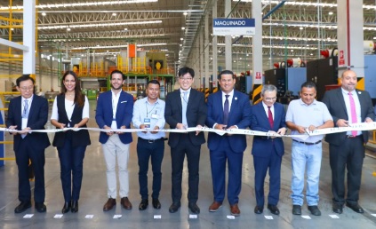 La empresa coreana dedicada a la producción de rines de aluminio automotrices invertirá 100 mdd y dará 600 empleos en Guanajuato