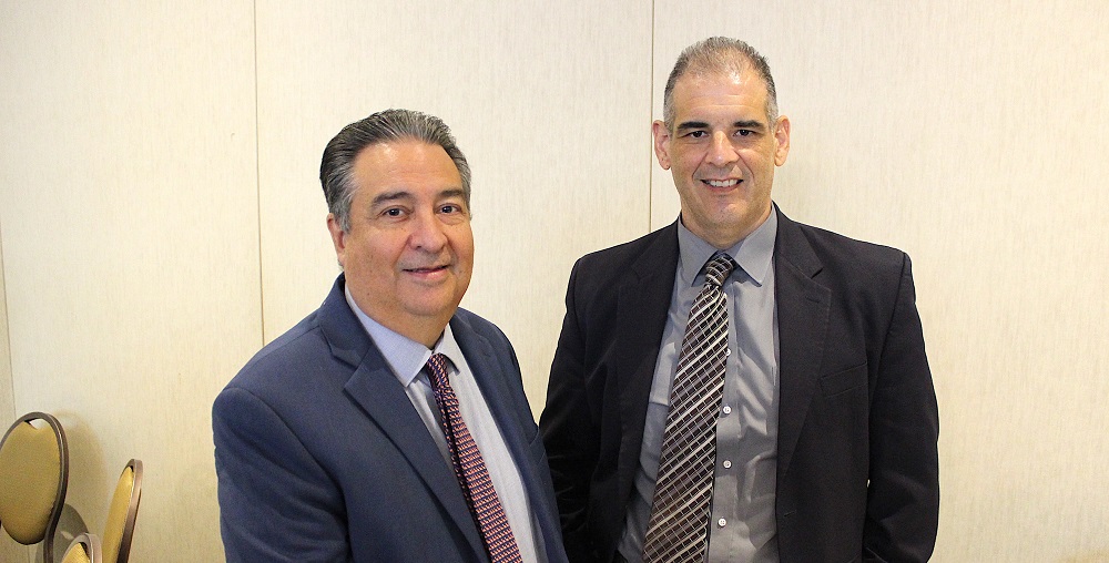 Adam Gonzalez, CEO, y Rick Carrera de Costep
