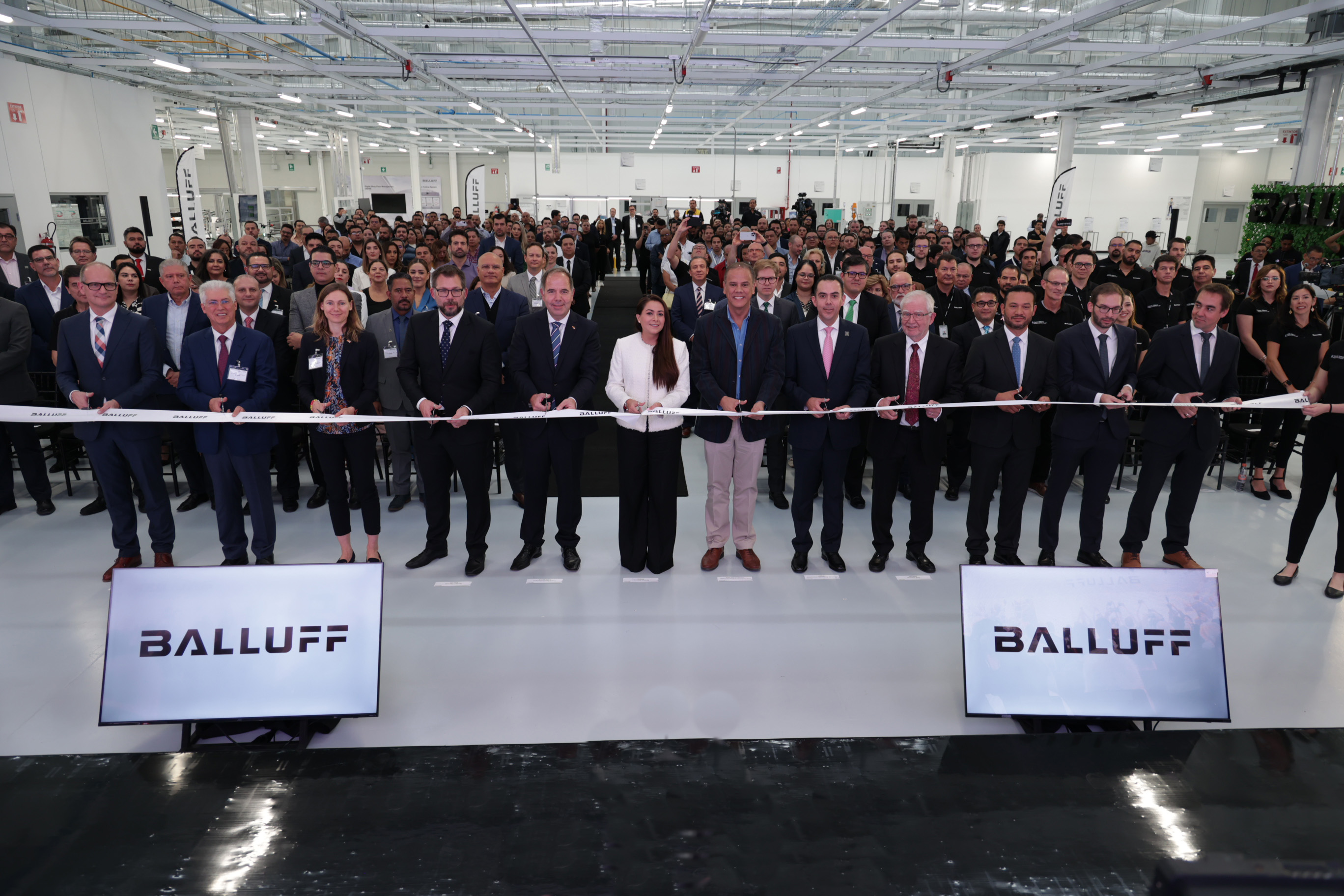 Gran inauguración de la nueva planta Balluff octubre 27, 2023