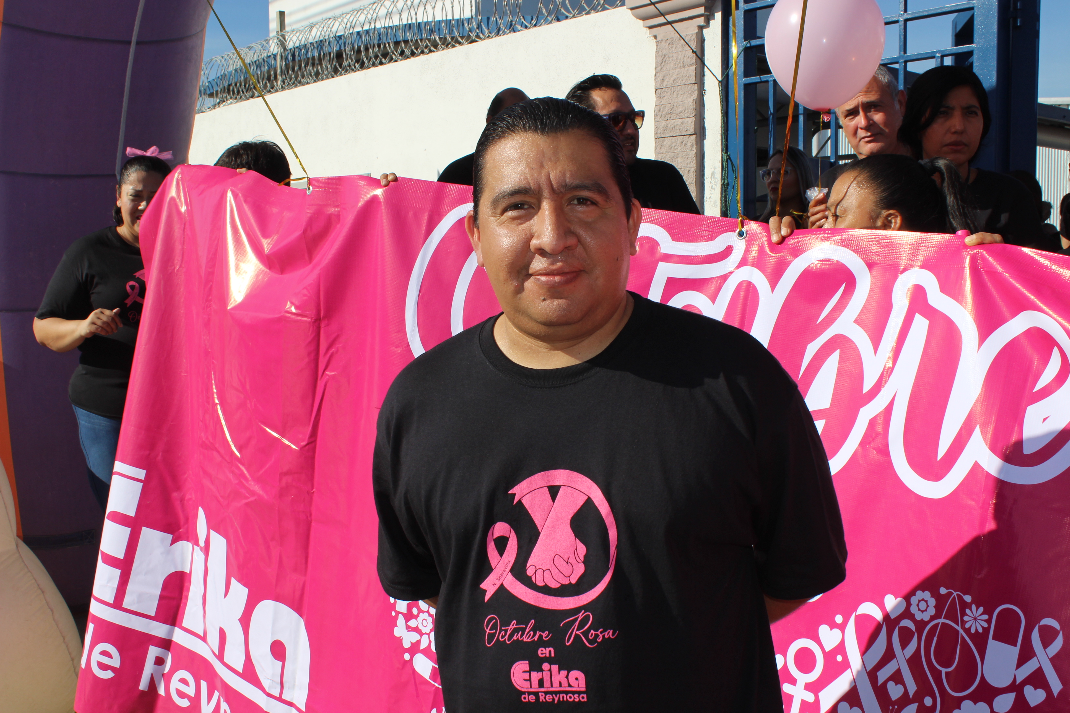 Alejandro Luis López, coordinador de salud de Erika de Reynosa.