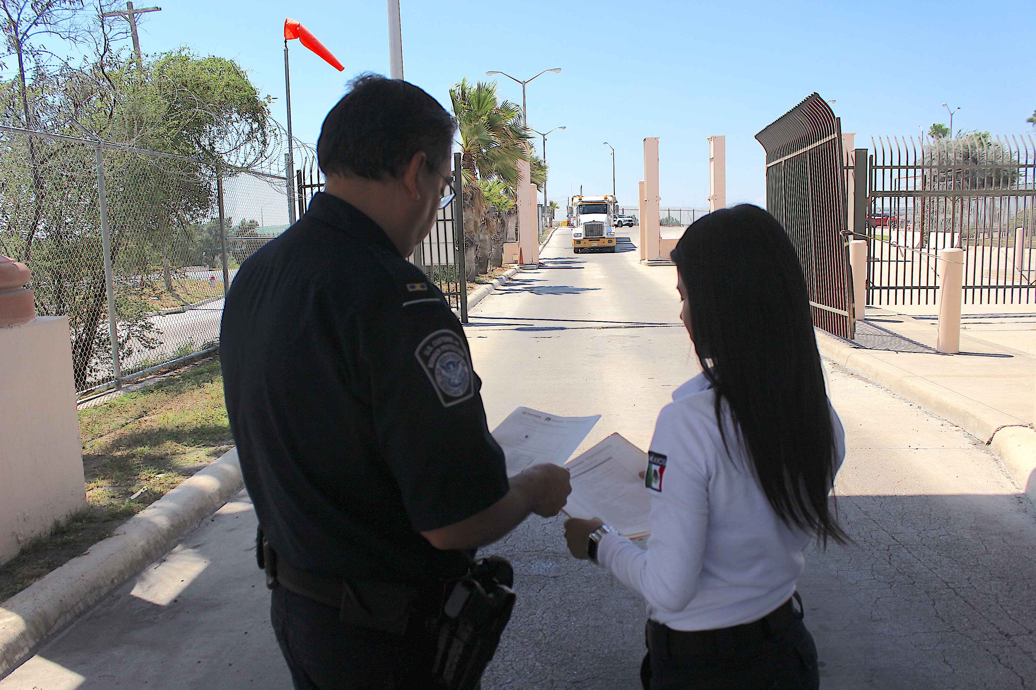 Una de las fortalezas del cruce internacional entre Camargo Tamaulipas y Rio Grande City, Texas es la aduana conjunta entre ANAM Y CBP.