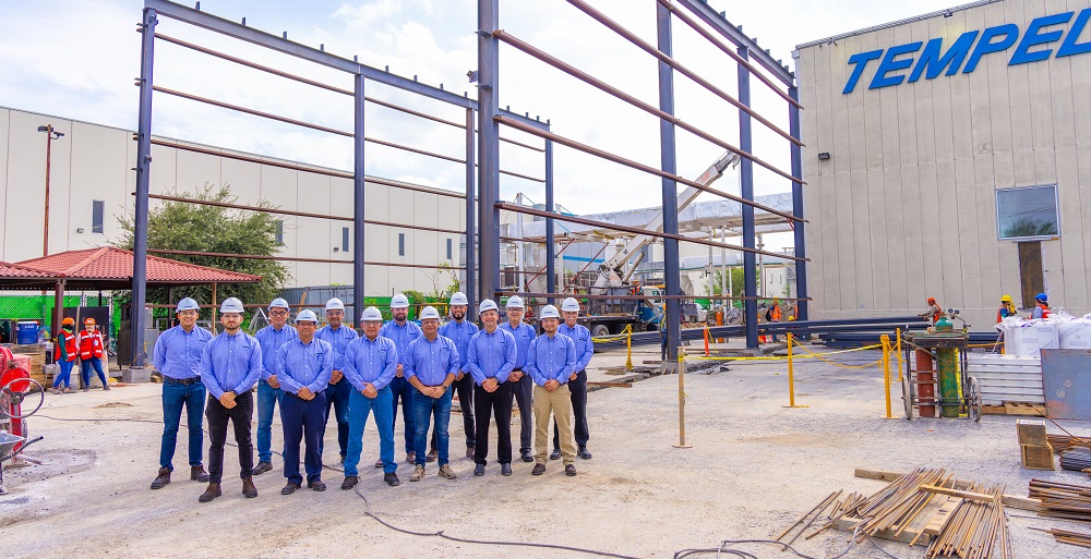 La planta de Tempel Steel en Apodaca ya cuenta con una comunidad laboral robusta, con más de 500 miembros activos
