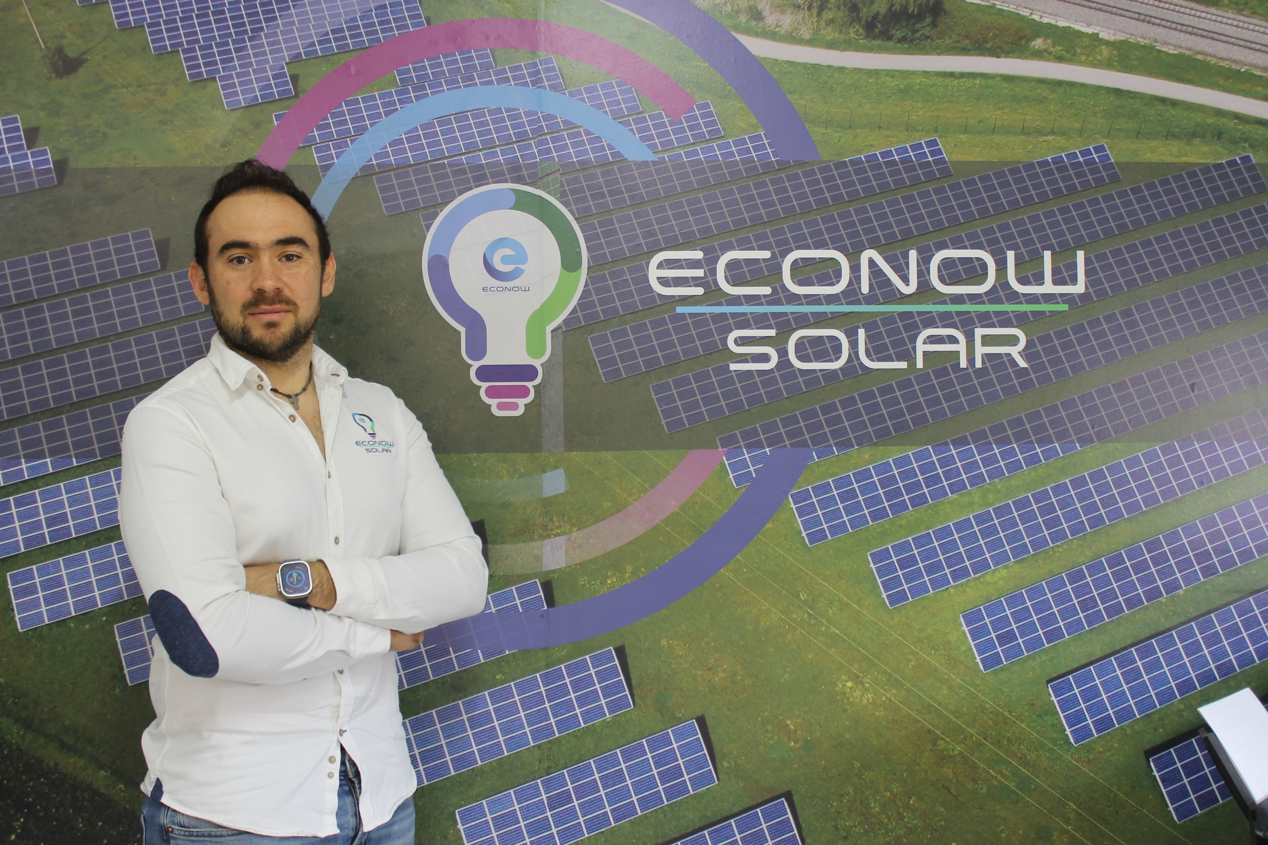 Gabriel Mancera, director de Operaciones de Econow Solar.