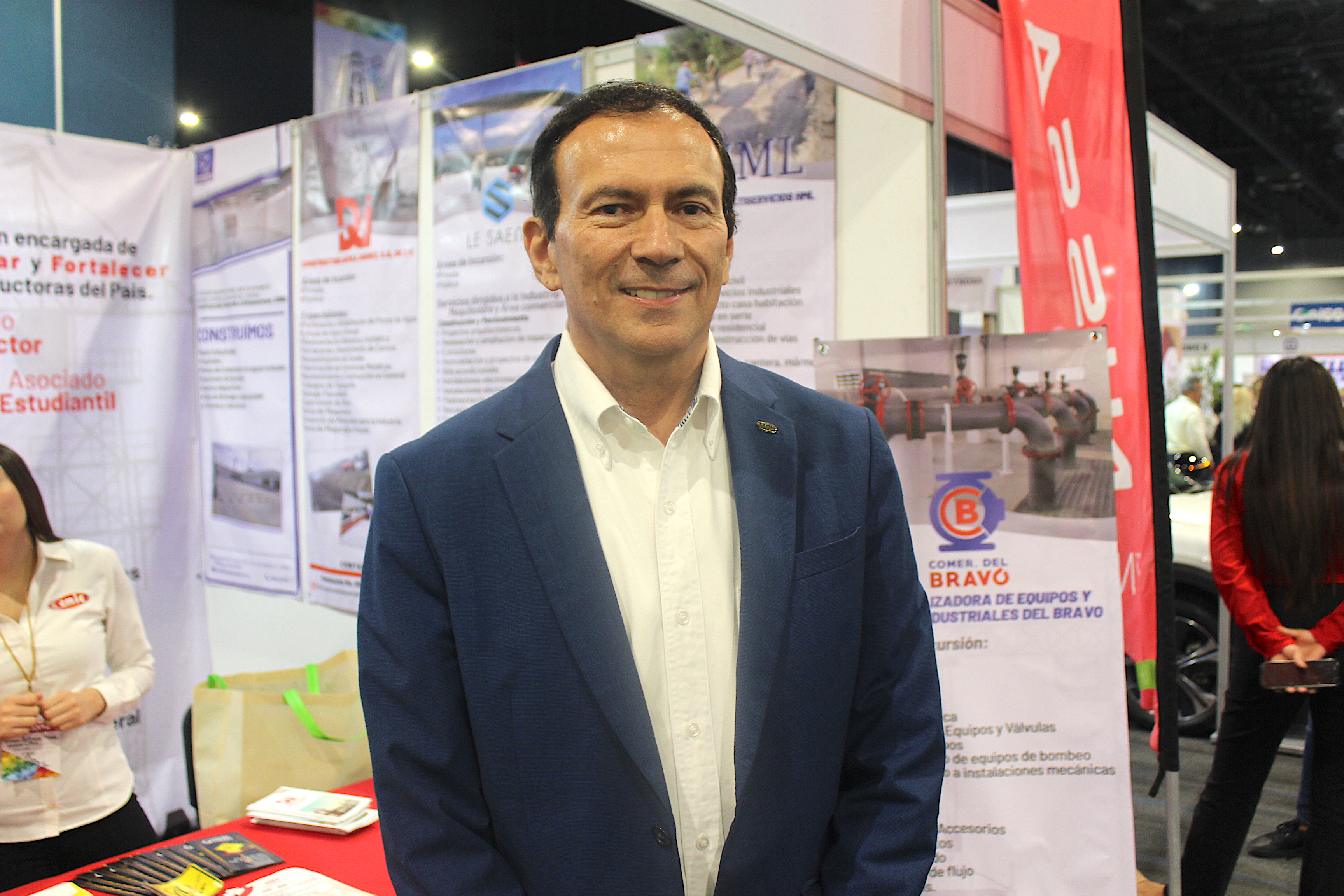 uillermo Acebo Salmán, presidente CMIC Reynosa, Tamaulipas.