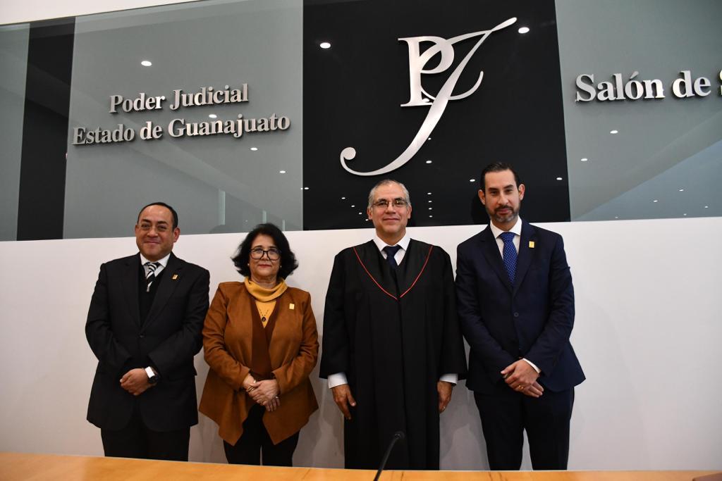 Héctor Tinajero, nuevo presidente del Poder Judicial de Guanajuato
