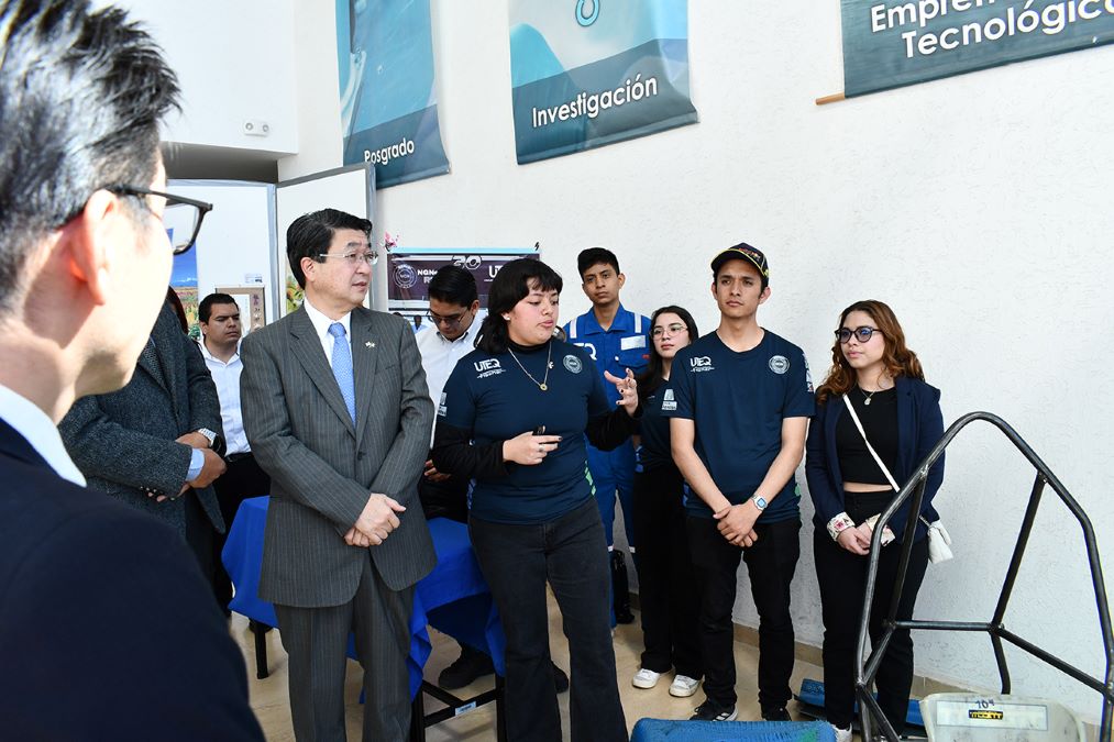 Cónsul de Japón visita Universidad Tecnológica de Querétaro