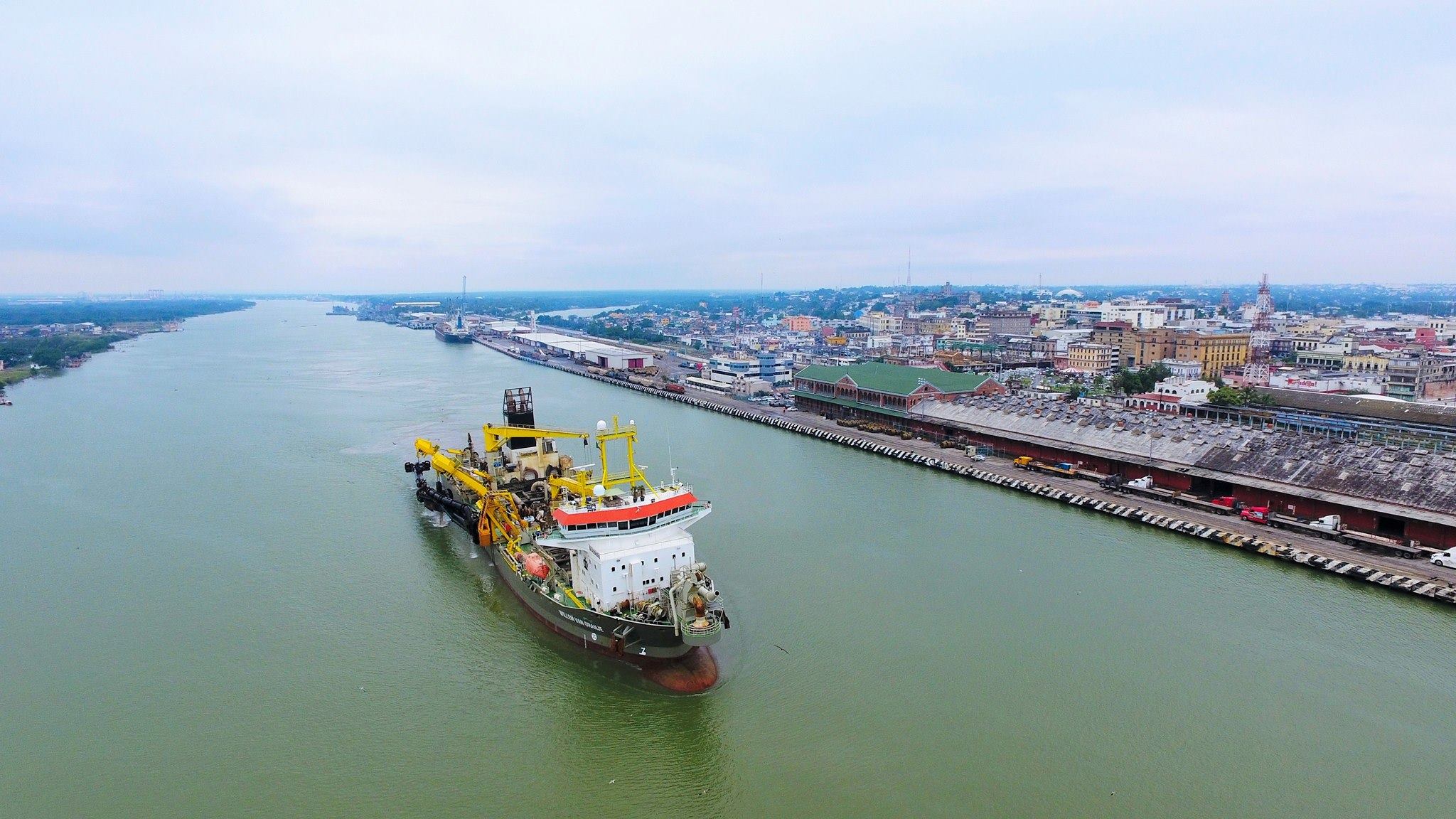 Puerto de Tampico inició 2024 con incremento de 13.92% en carga comercial