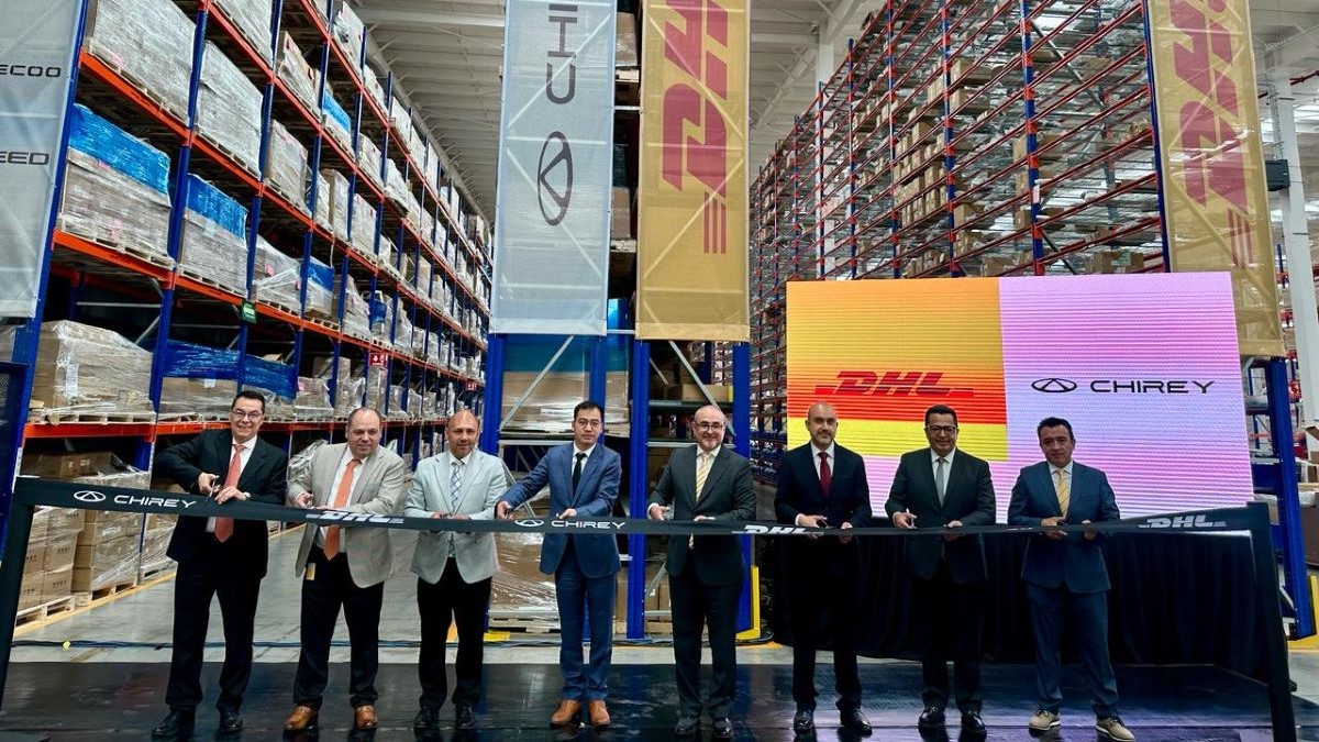 Alianza Chirey México y DHL para almacenamiento y distribución de refacciones; inauguran Centro en Edomex