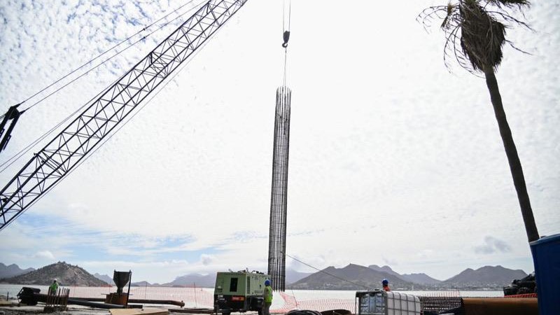 Avanzan trabajos de modernización del Puerto de Guaymas