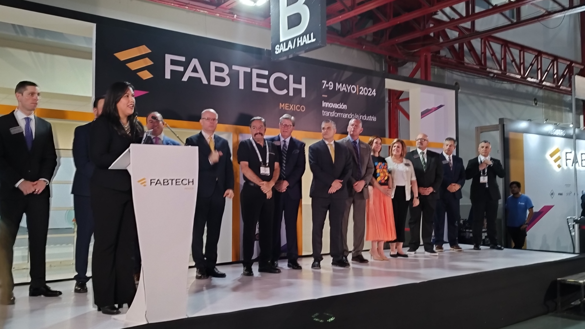 Inicia FABTECH México 2024, evento cumbre de la industria metalmecánica
