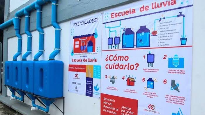 Arca Continental recolecta más de 420,000 litros de agua para escuelas