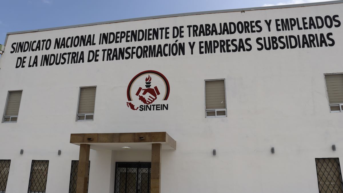 Inauguran nuevas instalaciones de sindicato SINTEIN en Reynosa, Tamaulipas