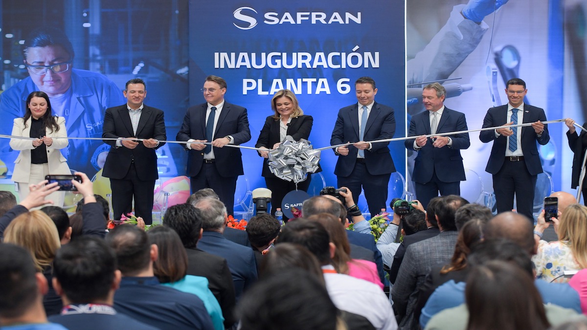 Safran, líder mundial en su sector con presencia en 27 países, emplea a 8,500 personas en Chihuahua.