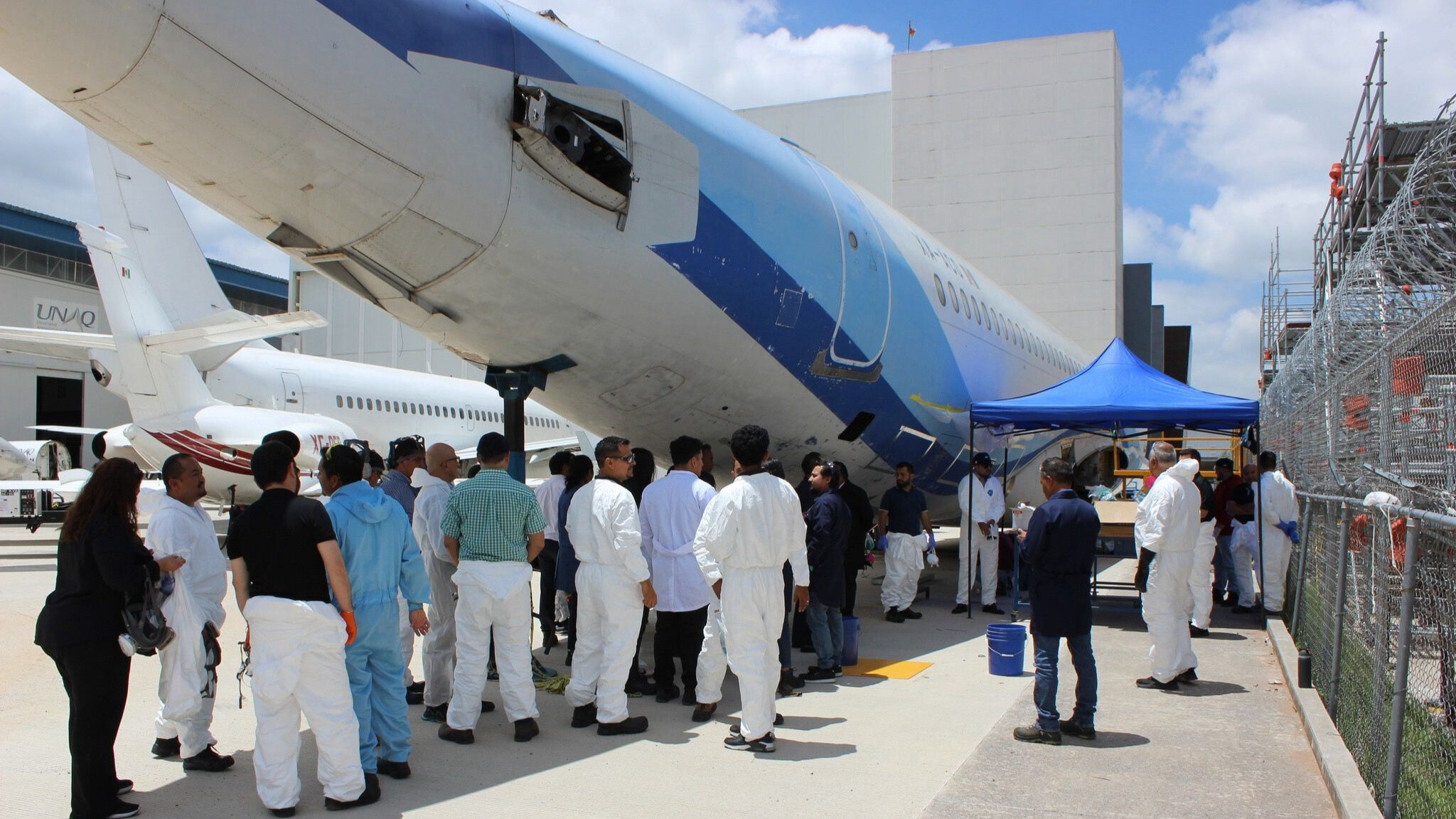 Entrenamiento especializado promovido por UNAQ fortalece las competencias del personal aeronáutico.