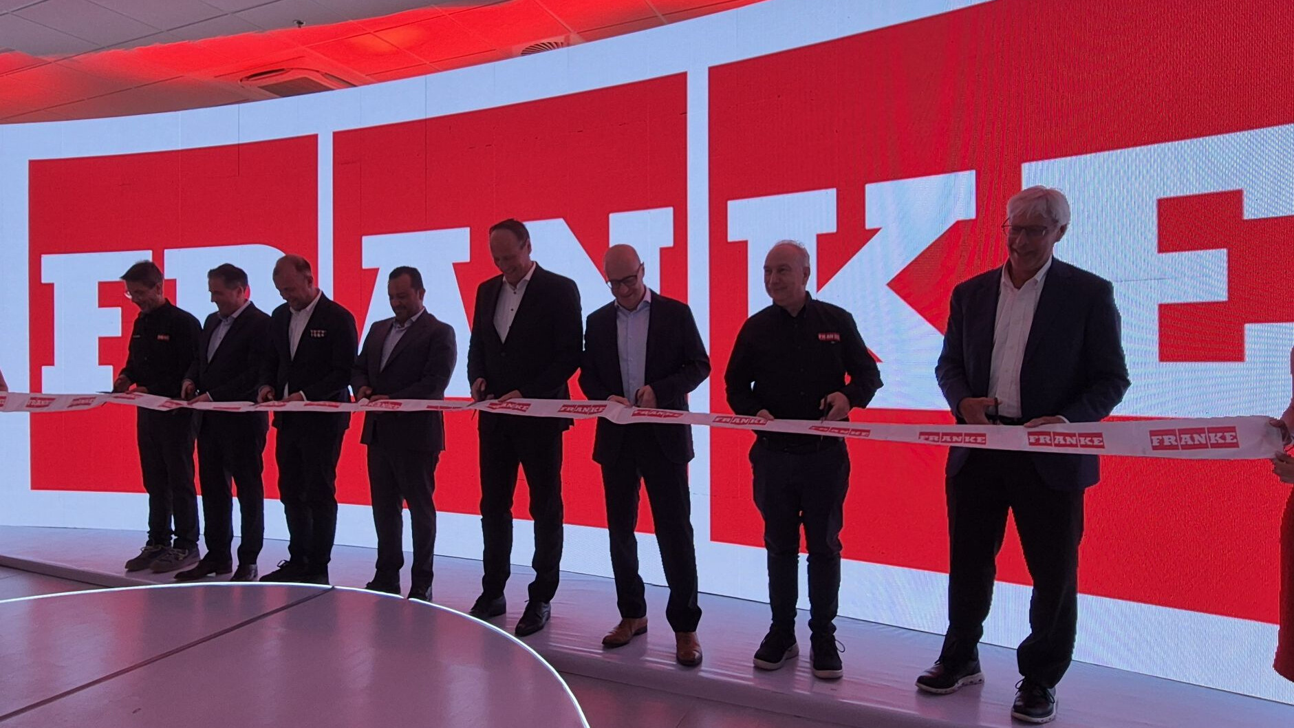 SwissCham México acompañó a Franke en la inauguración de su nueva planta en San Luis Potosí.