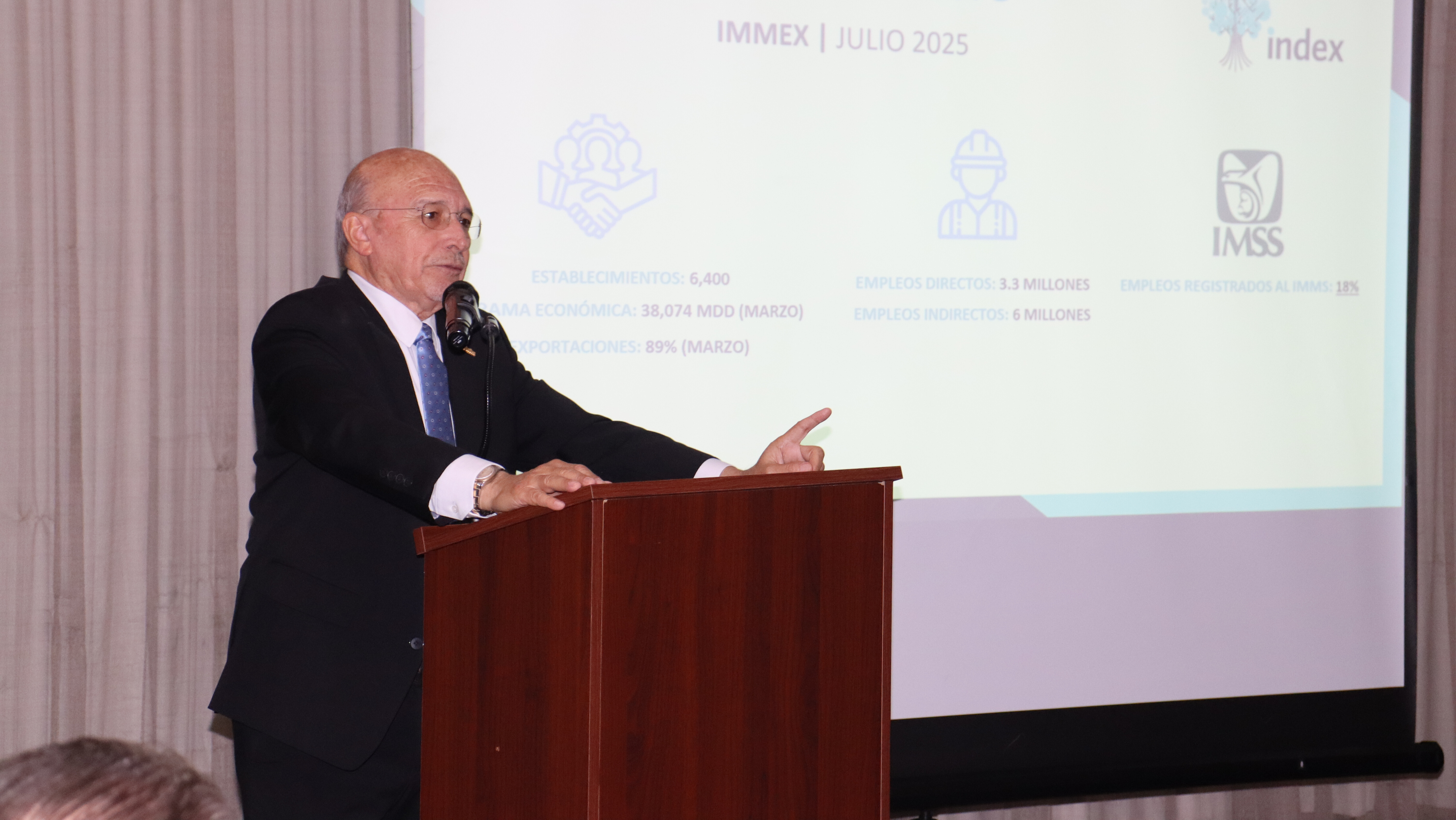 Humberto Martínez, Presidente de INDEX Nacional.