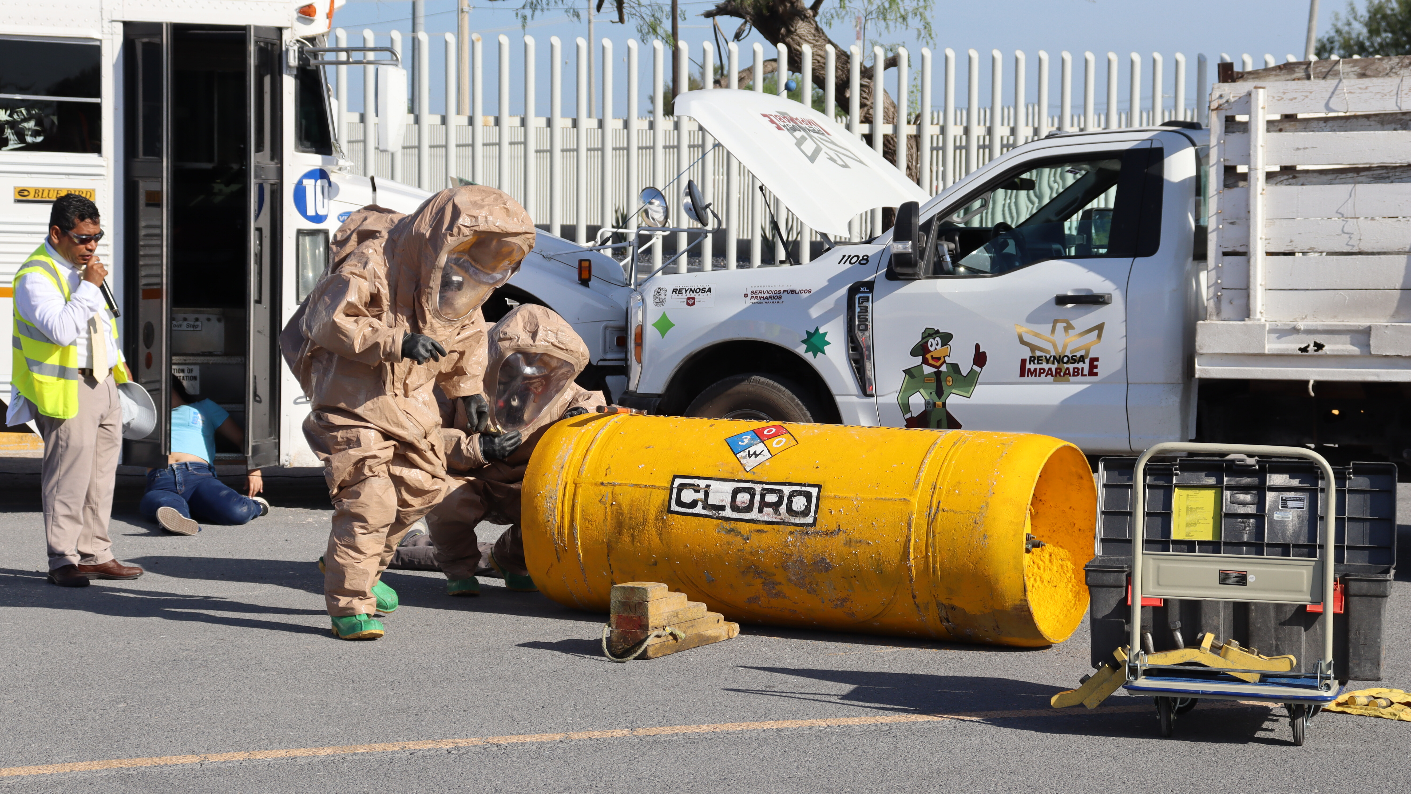 Industria Manufacturera, clave en Simulacro Binacional de Respuesta a Emergencias Químicas