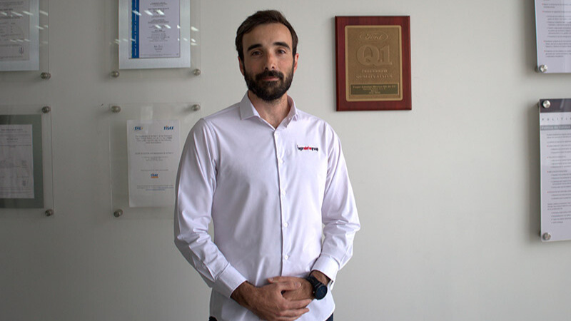 Telmo Agirrezabalaga, director general de Fagor Ederlan México.
