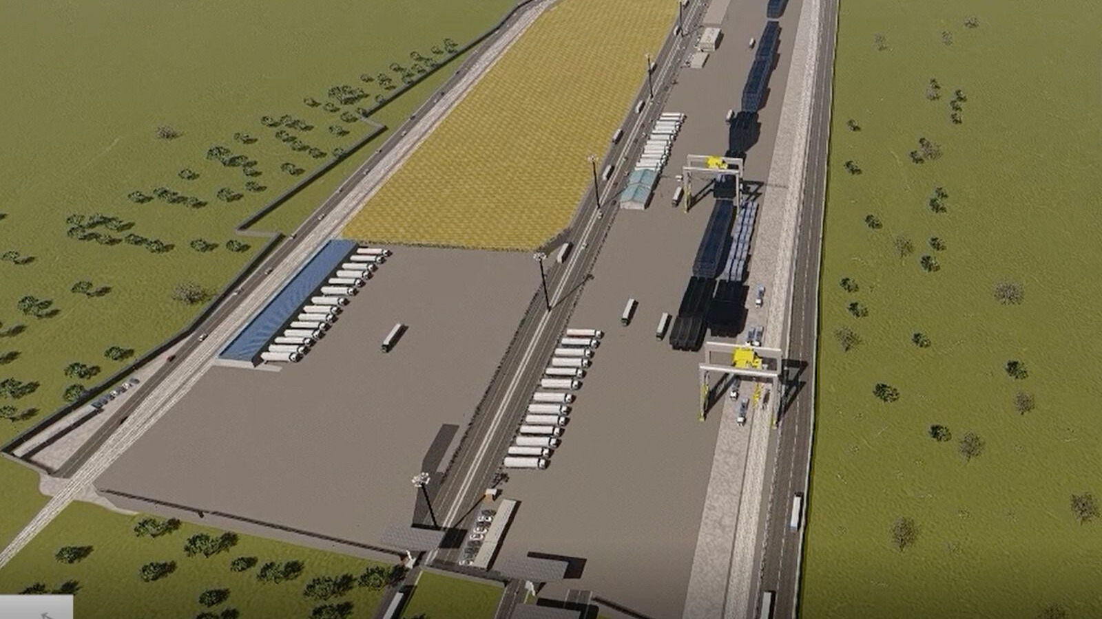 El proyecto contará con conexión ferroviaria a través de Ferromex y CPKC México.