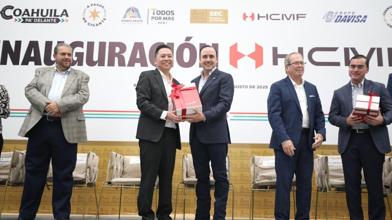 HCMF inauguró una planta en Ramos Arizpe, Coahuila, con más de 325 mdp de inversión y 300 empleos, fortaleciendo la cadena de suministro automotriz en México.