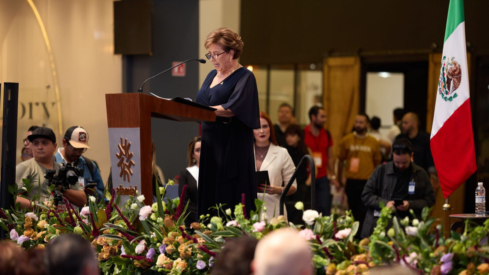 Mercedes Abundis, presidenta de AFAMJAL.