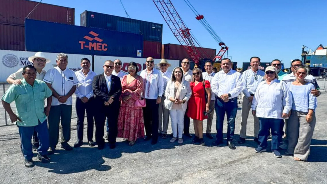 Inicia operaciones el Puerto del Norte en Matamoros con inversión de 4 mil mdp; será clave para el comercio, la industria y la logística del noreste de México.