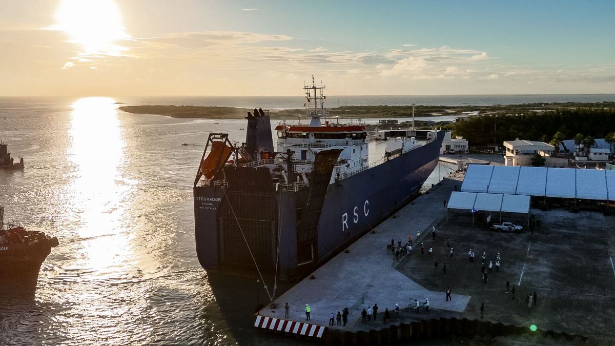 El Puerto de Matamoros “T-MEC, Puerto del Norte” inició operaciones de manera oficial.