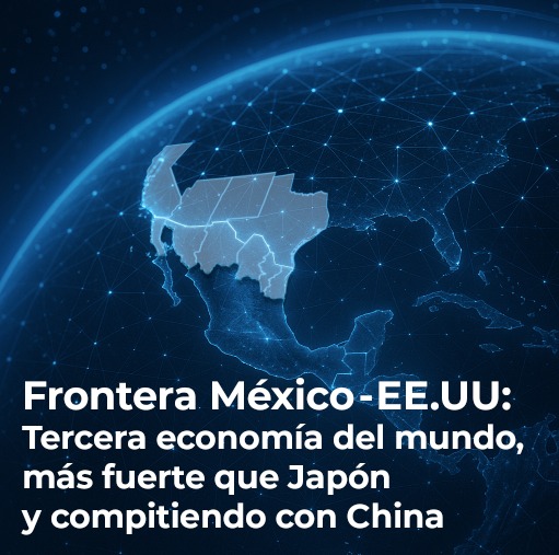 La región que produce más que Alemania y Japón: La tercera economía del mundo está en la frontera México-EE. UU.