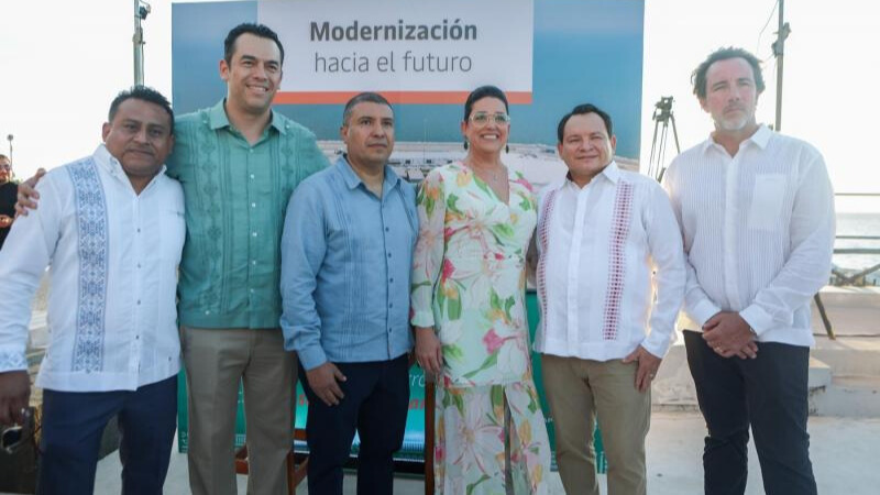 APM Terminals invertirá 3,215 mdp en la modernización de Puerto Progreso en Yucatán