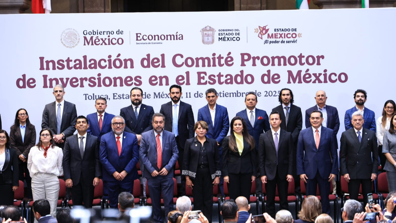 Instalan Comité Promotor de Inversiones para impulsar la economía, la generación de empleos y el bienestar de los mexiquenses