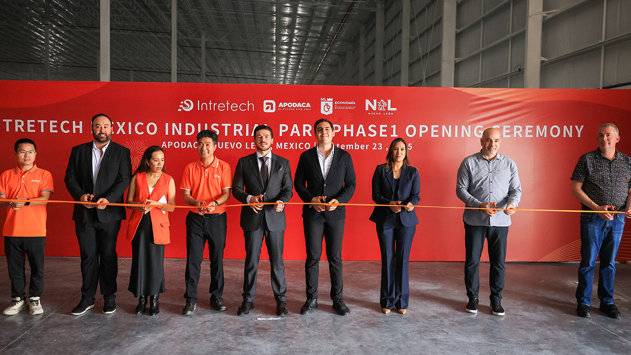 Intretech abre planta en Nuevo León con inversión de 100 mdd