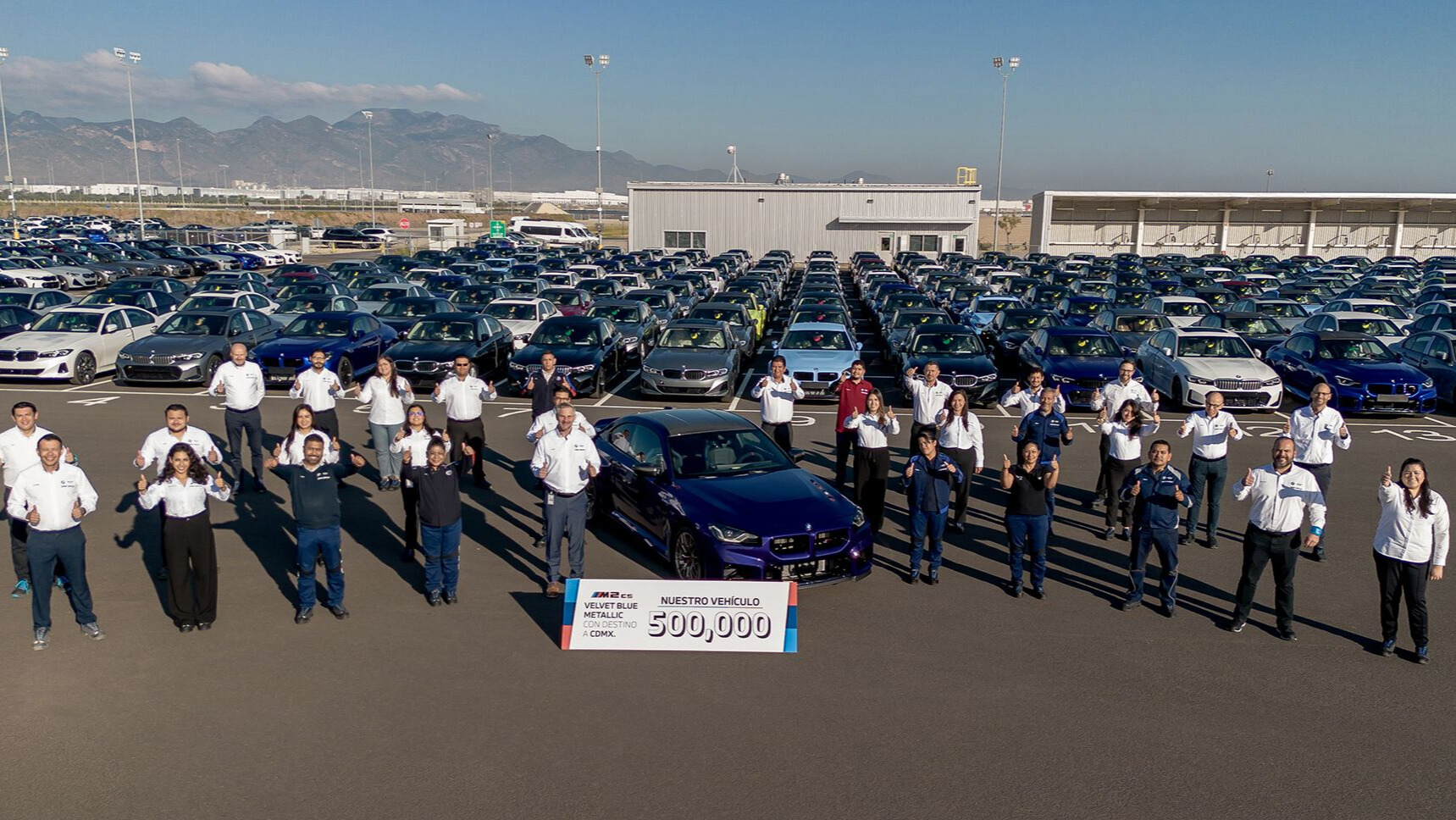 BMW celebra 500,000 vehículos producidos en su planta de San Luis Potosí