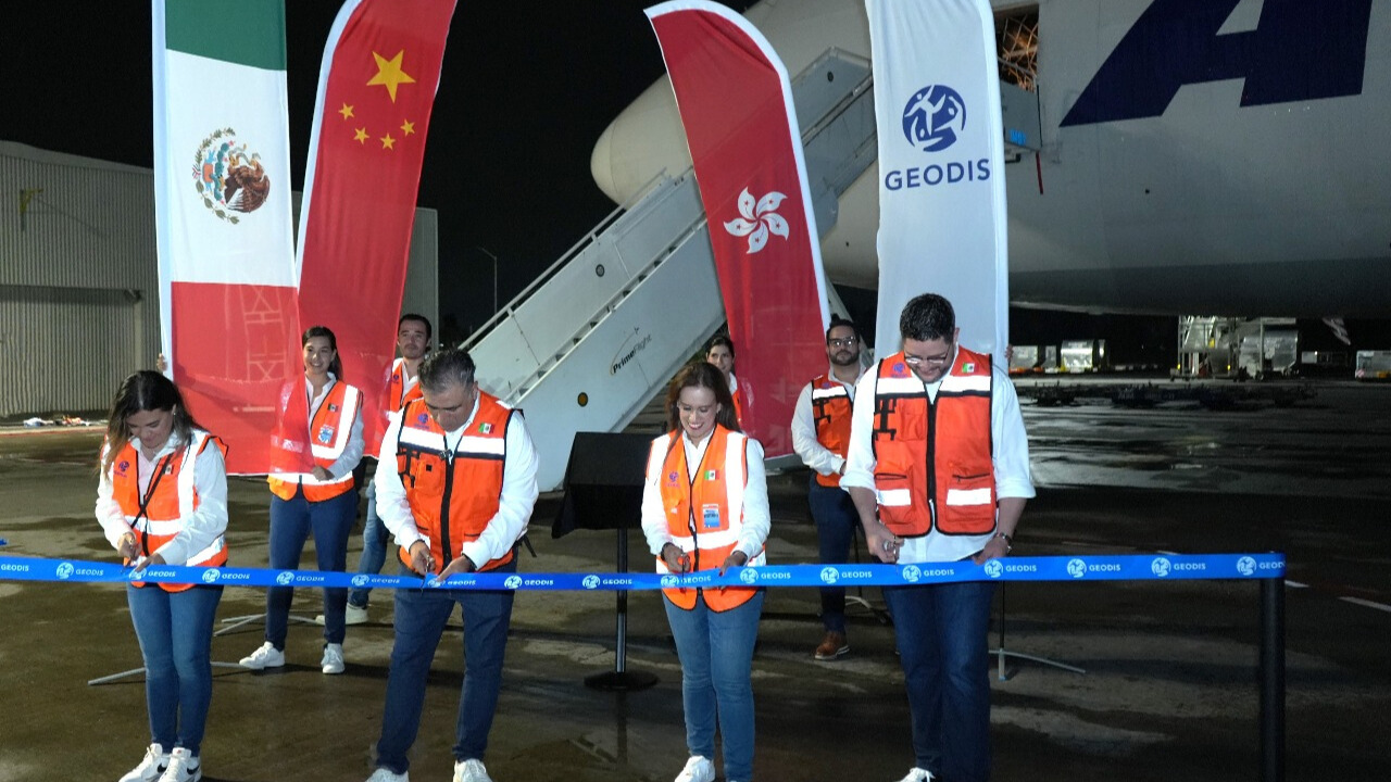 GEODIS alcanza 500 vuelos de carga dedicados entre Asia y México
