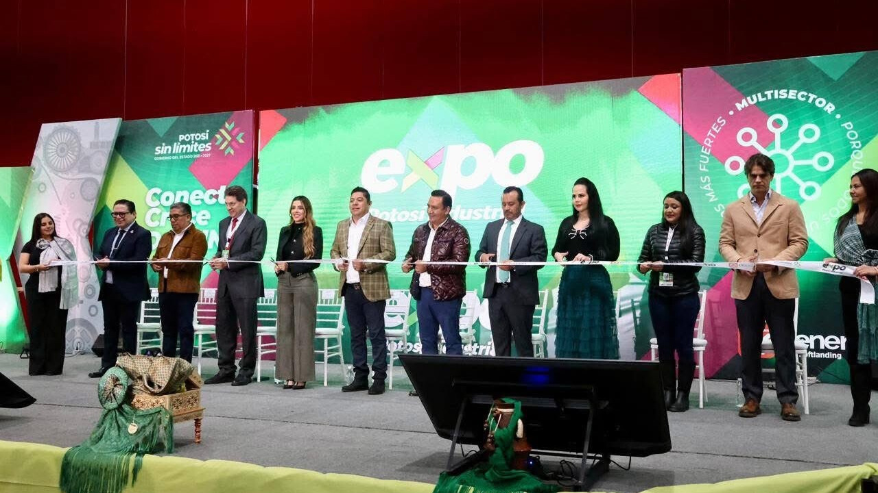Inicia Expo Potosí Industrial 2025: San Luis Potosí se proyecta como motor de proveeduría regional