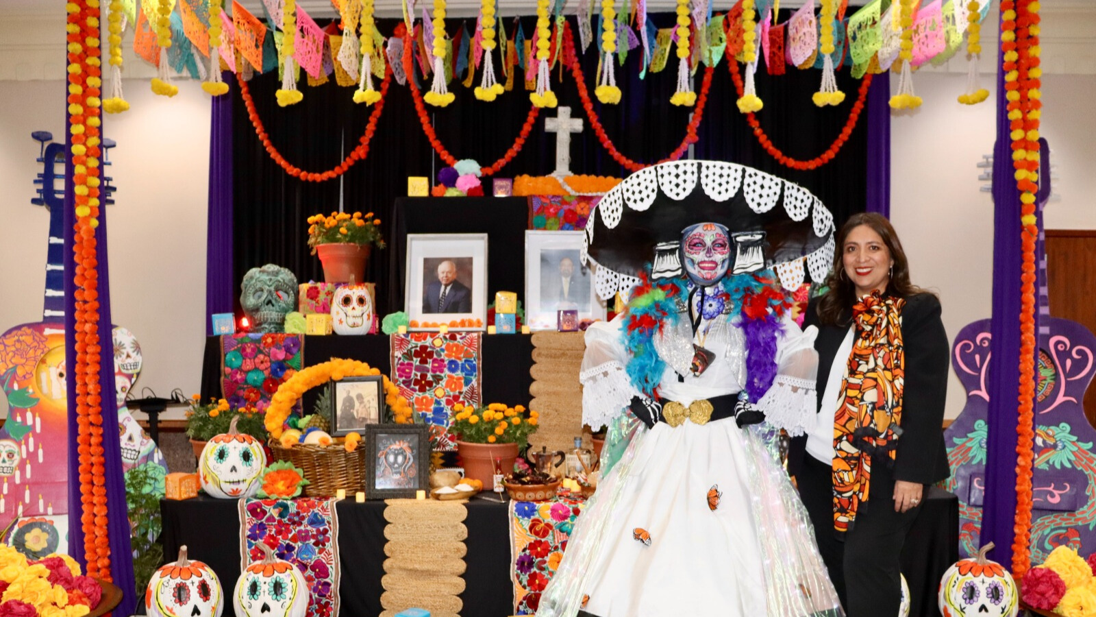 McAllen EDC rinde homenaje a tres íconos locales en el Día de los Muertos: Mike Allen, Joe Vera y Kirk Clark