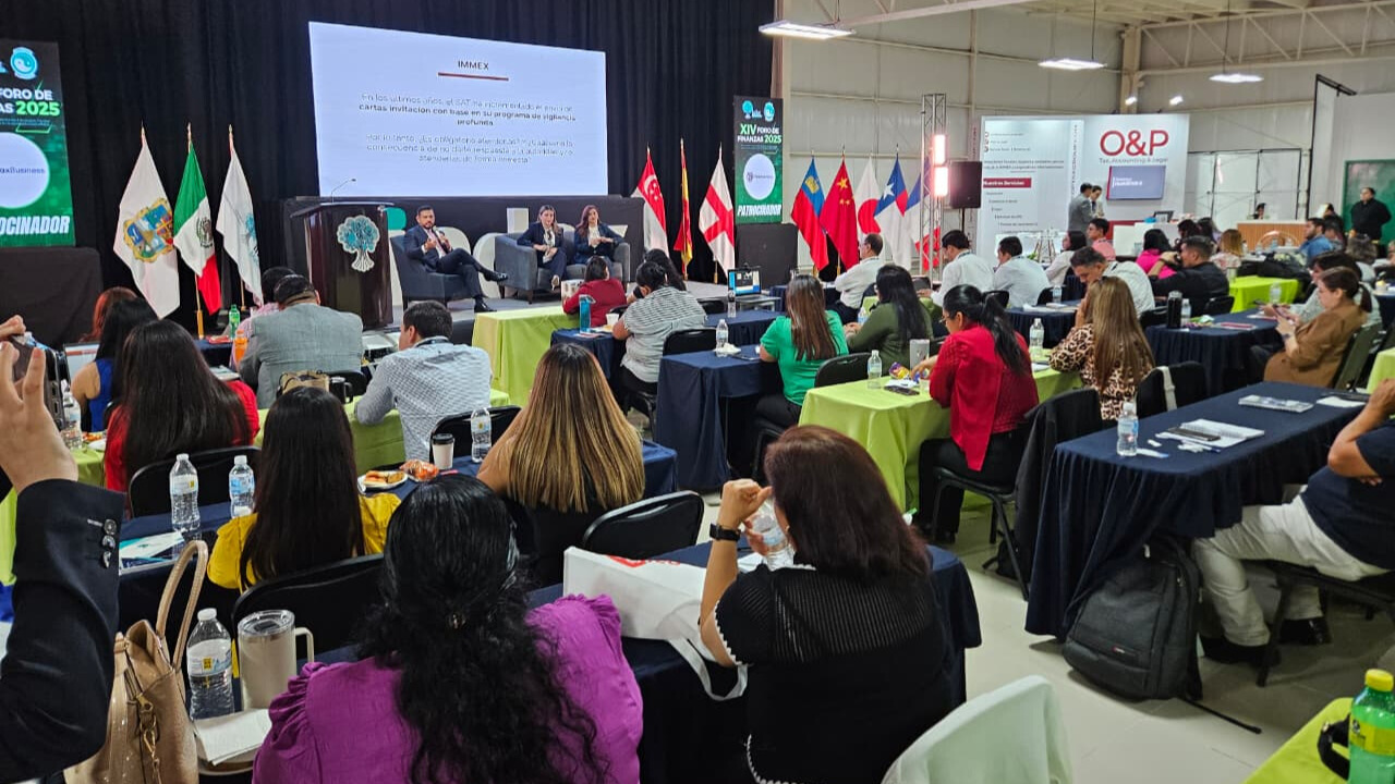 O&P Tax Consulting Group destaca retos fiscales y necesidad de transformación tecnológica en el XIV Foro de Finanzas de Index Matamoros