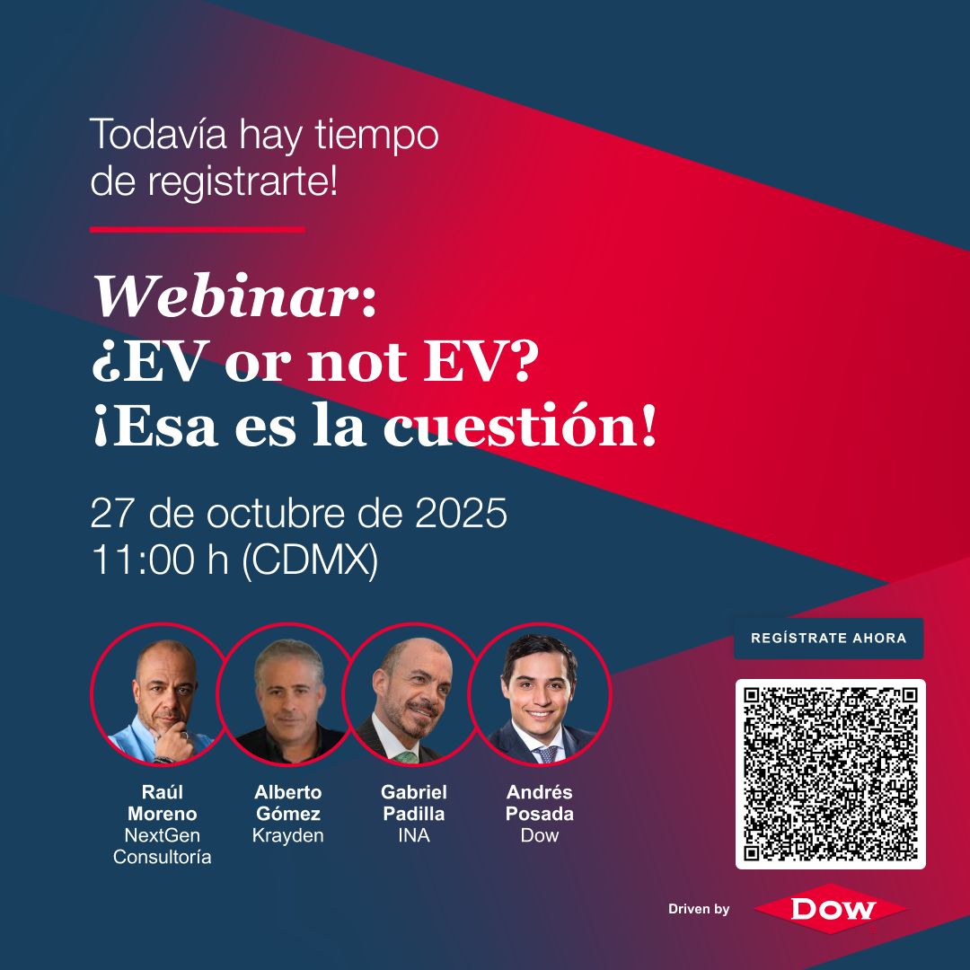 Webinar gratuito: “Mexico: EV or Not EV? That’s the Question!” analiza el futuro automotriz