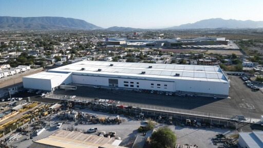 ista general de la planta de Dual Borgstena en Monclova, dedicada a la producción de vestiduras para asientos de autos.