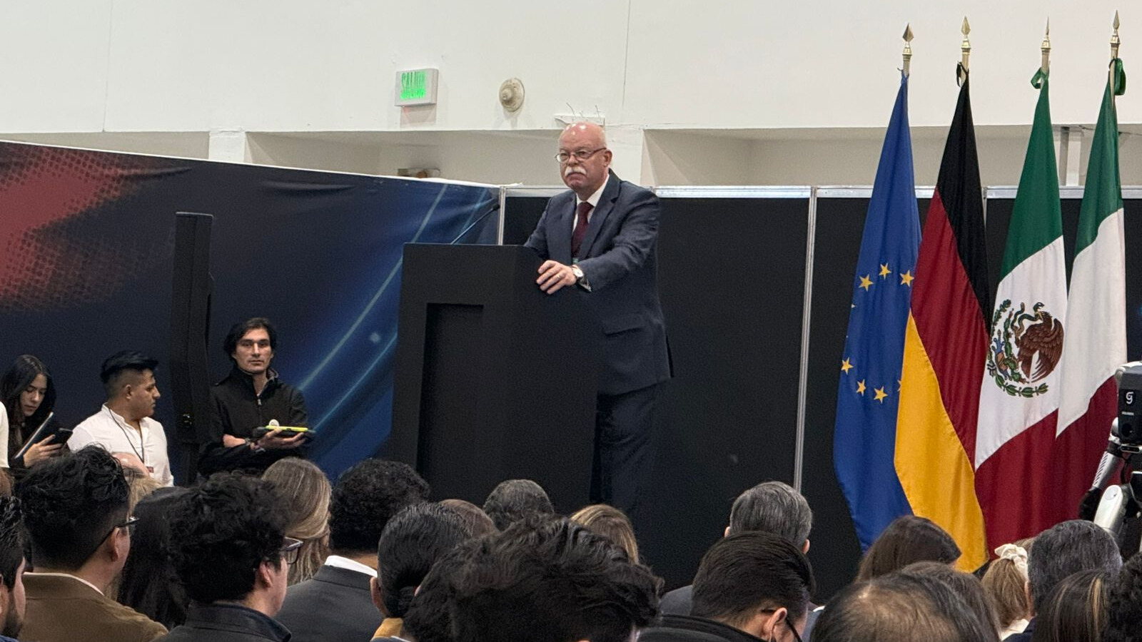 Clemens Von Goetze, embajador de Alemania en México.
