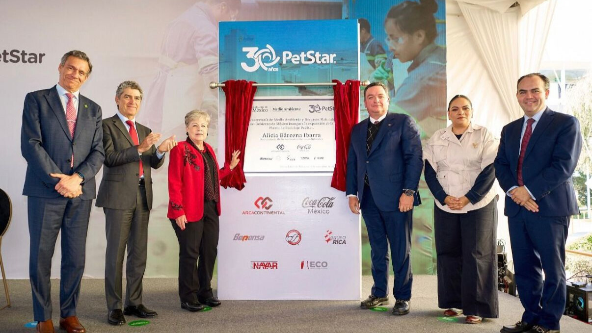 PetStar expande su planta de reciclaje con inversión de 2,626 millones de pesos